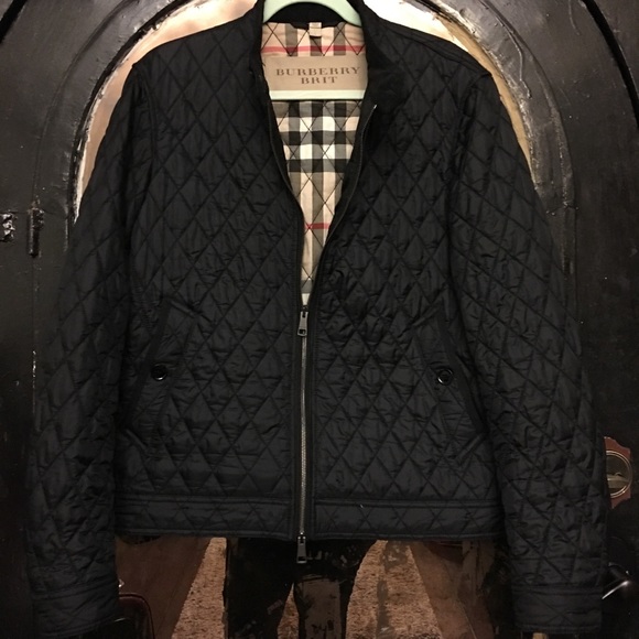 burberry brit black jacket
